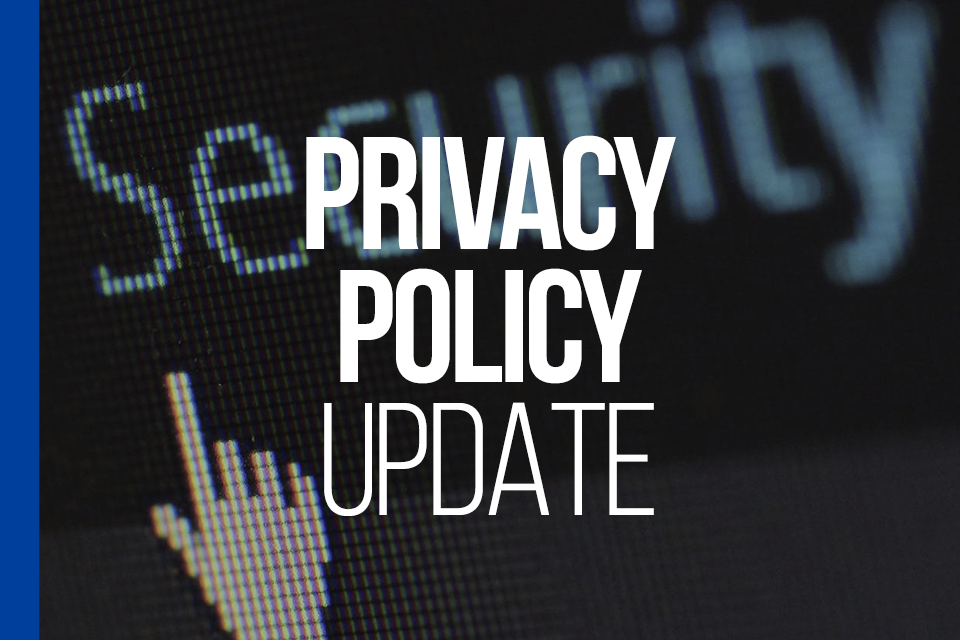 Privacy Policy Update