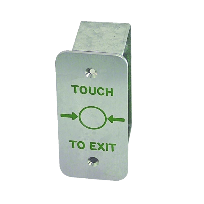 ASEC Narrow Style Touch Sensitive Stainless Steel Exit Button